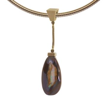 Yowah-Nut-Opal pendant