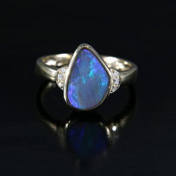 Opal Jewellery, Ring Gold, Opal