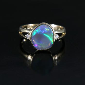 Opal Jewellery, Ring Gold, Opal