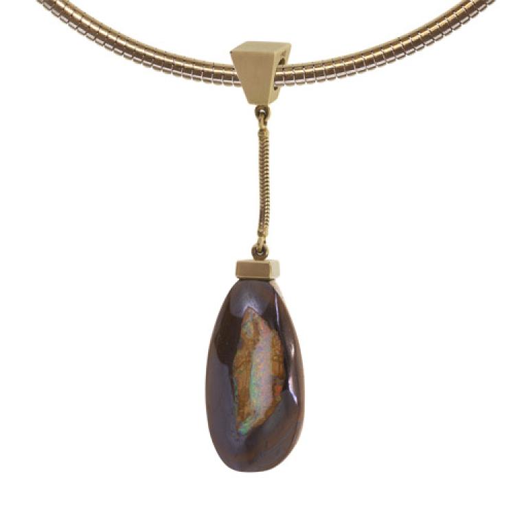 Yowah-Nut-Opal pendant
