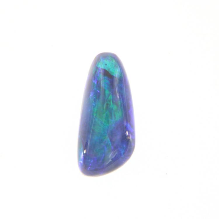 Black Opal with with Purple Play-of-Color