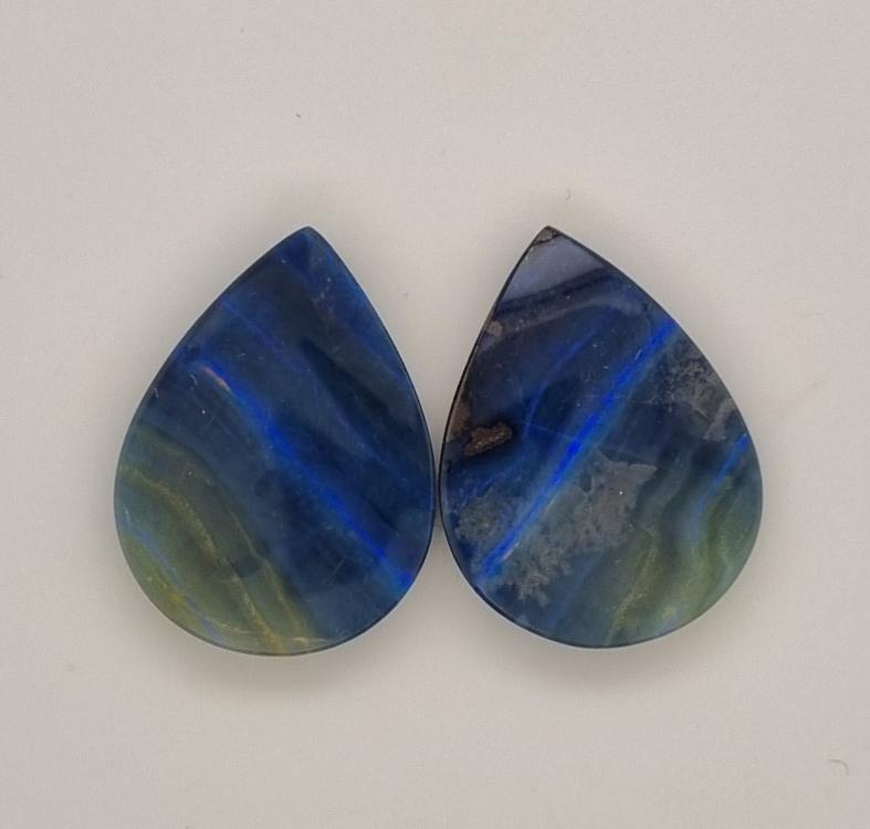Boulder Opal, Opal, Pair