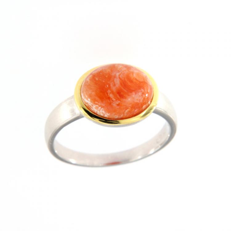Ring, Silver, Fire Opal, Opal jewelry