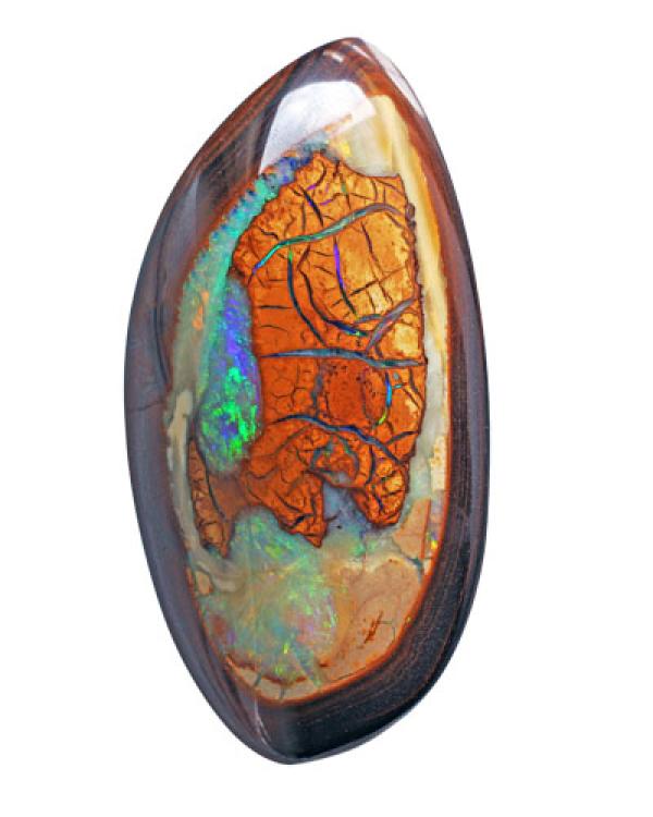 Boulderopal, Opal, Freeshape