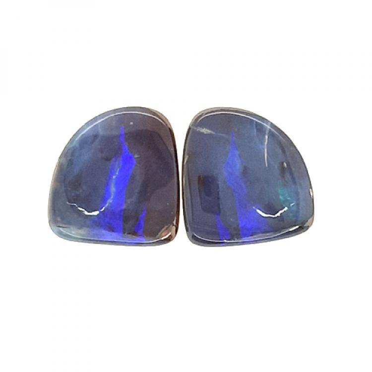 Boulder Opal, Opal, Pair