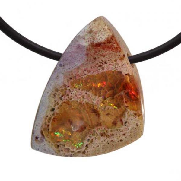 Pendant Fire Opal, Opals, Opal Jewellery