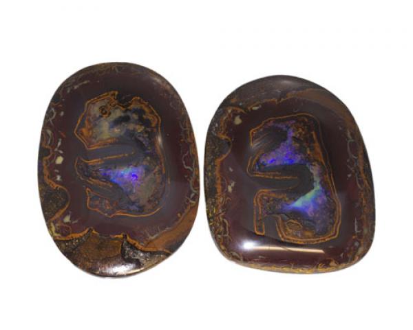 Opal, Yowah-Nut-Opal, Pair